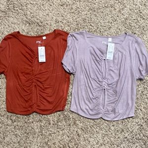 Two Pacsun shirts, both medium size, come together!